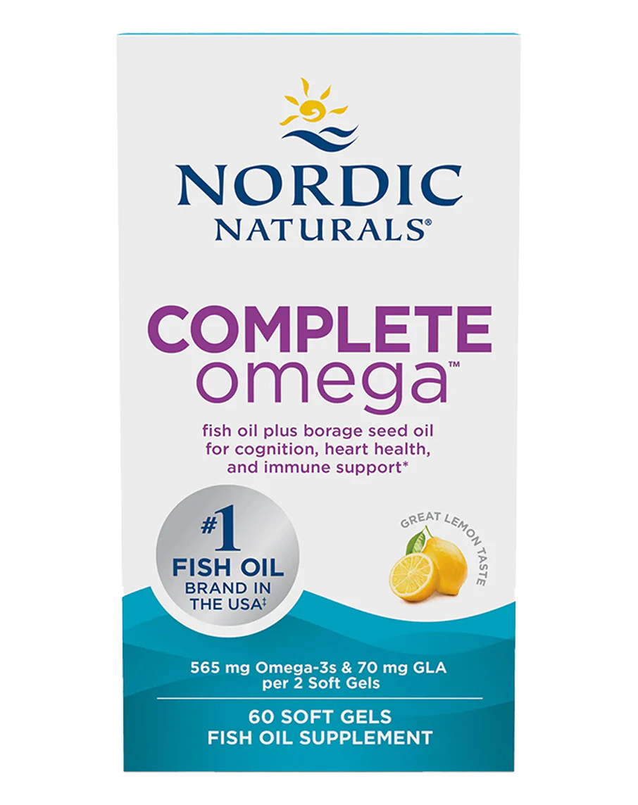 Complete Omega (Soft Gels) by Nordic Naturals
