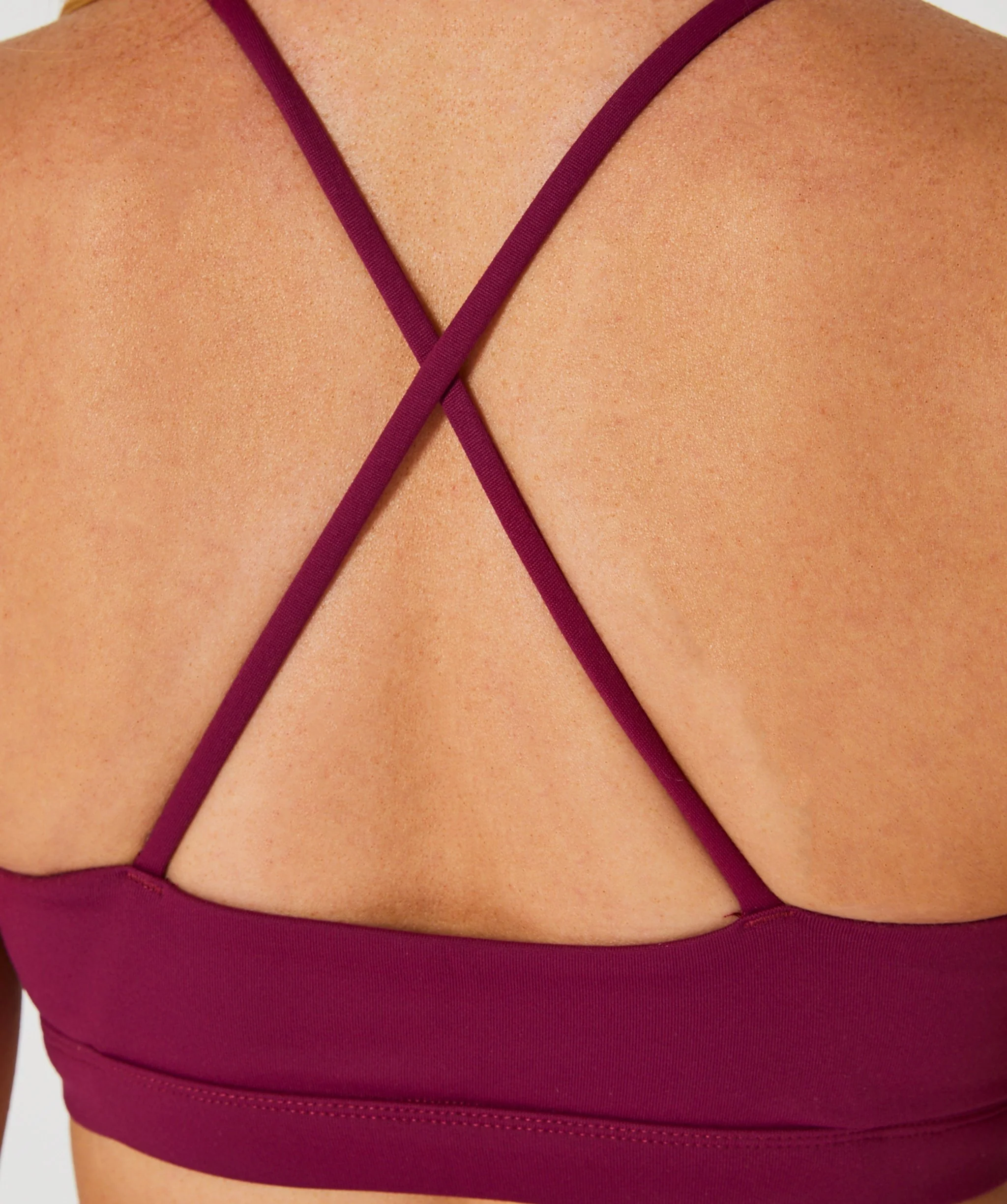 Core Strappy Sports Bra (Berry) by OneMoreRep - Image 15