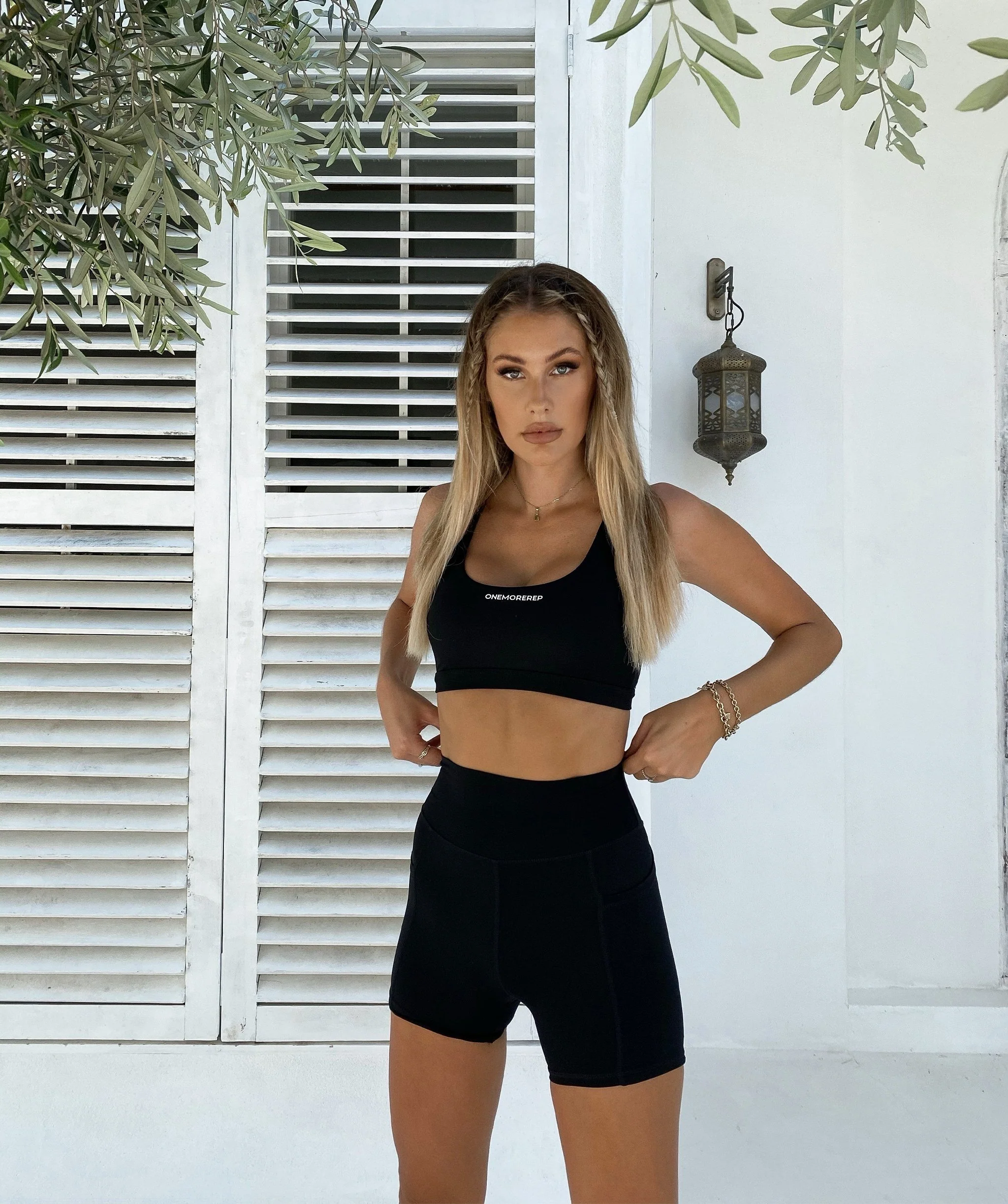 Hype Sports Bra (Black) by OneMoreRep - Image 11