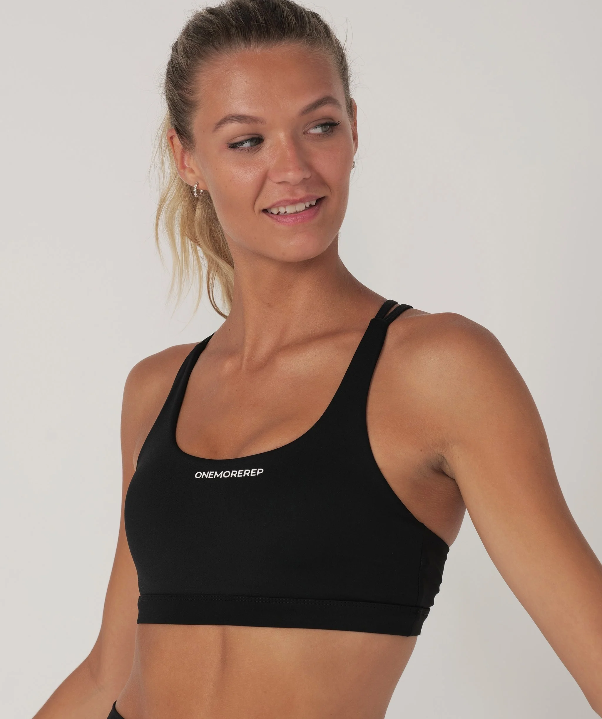 Hype Sports Bra (Black) by OneMoreRep - Image 18