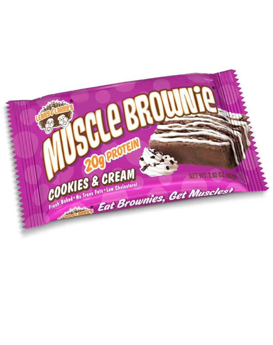 Muscle Brownie - Cookies & Cream by Lenny & Larry's