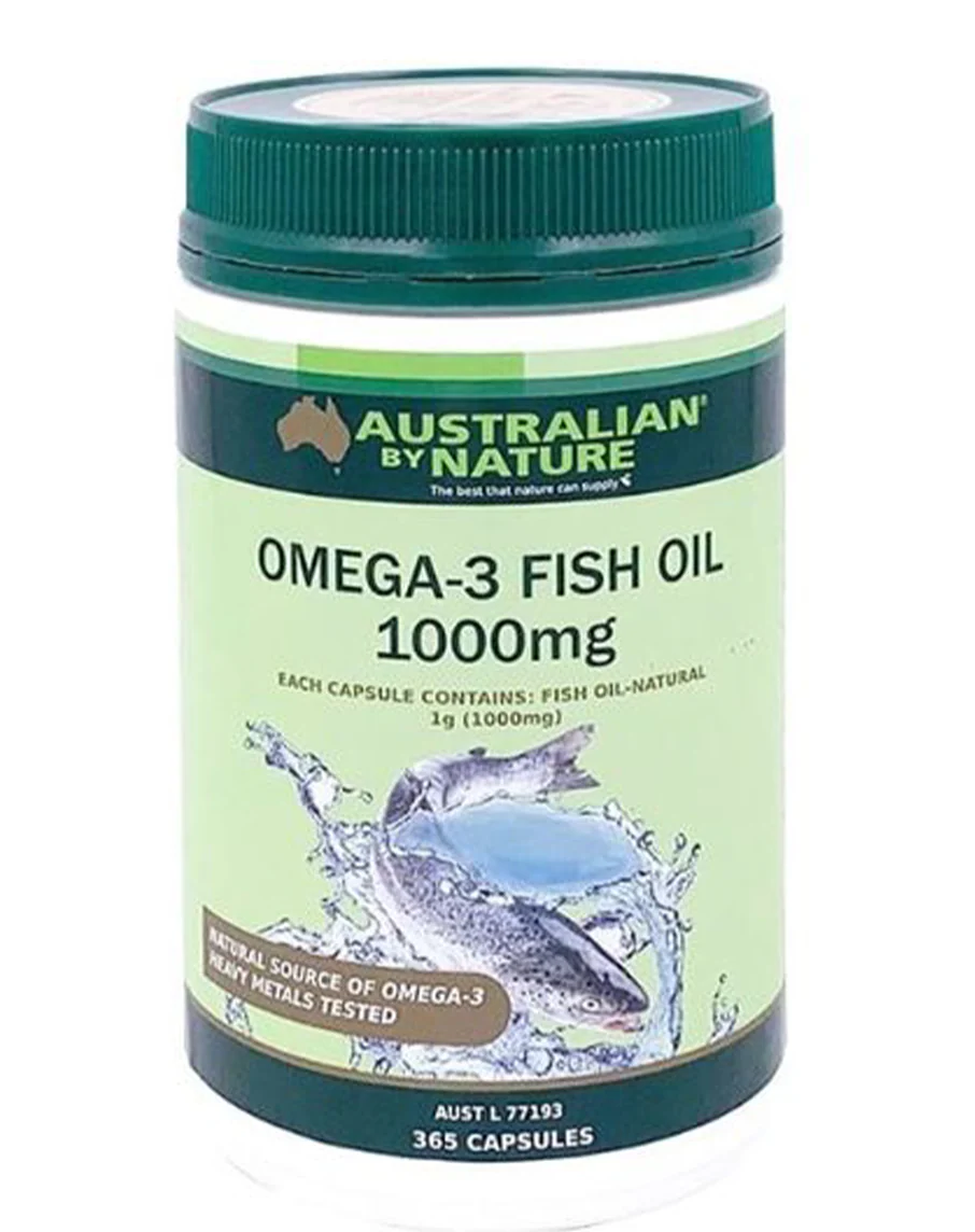 Omega 3 Fish Oil 1000mg by Australian by Nature