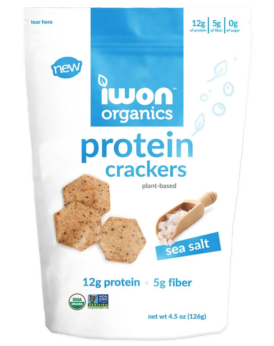 Protein Crackers by iwon Organics