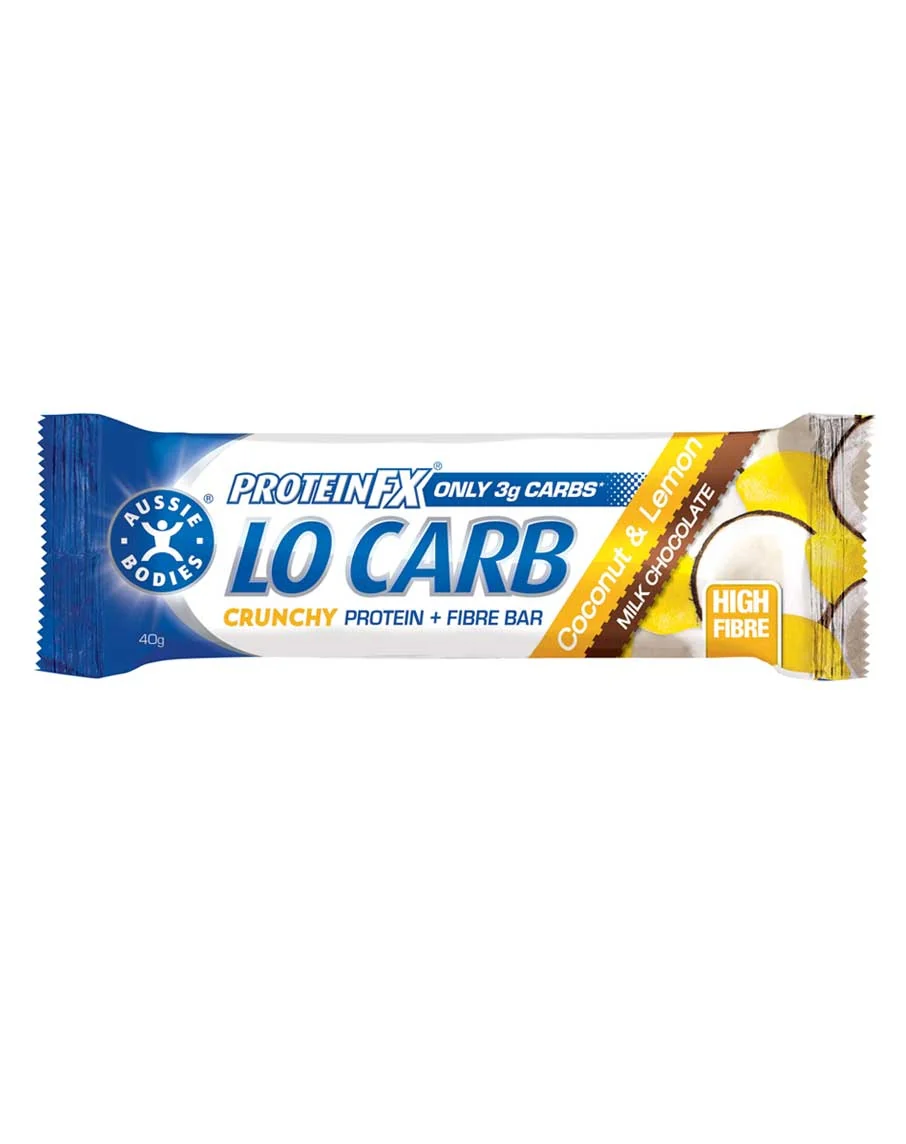 Protein FX Lo Carb Crunchy Fibre Bars by Aussie Bodies - Image 3