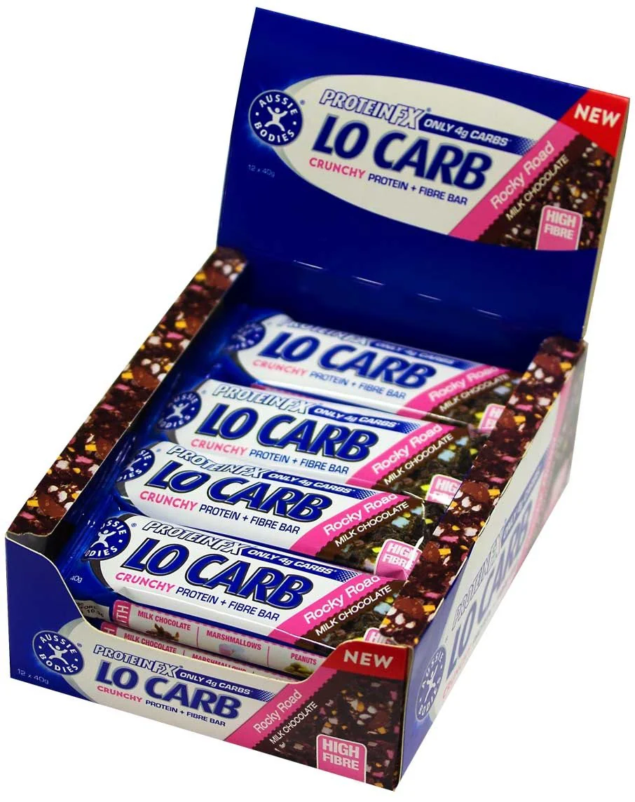 Protein FX Lo Carb Crunchy Fibre Bars by Aussie Bodies - Image 5