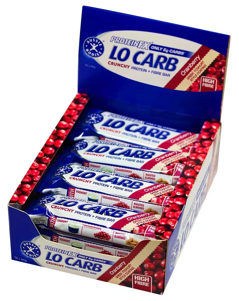 Protein FX Lo Carb Crunchy Fibre Bars by Aussie Bodies - Image 6