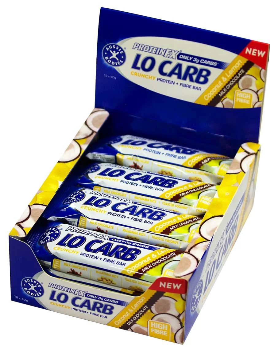 Protein FX Lo Carb Crunchy Fibre Bars by Aussie Bodies - Image 7