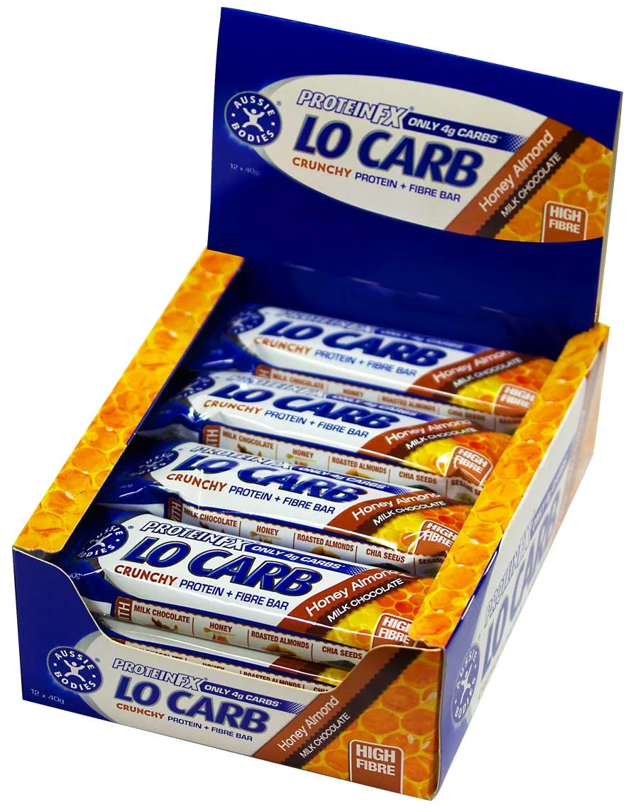 Protein FX Lo Carb Crunchy Fibre Bars by Aussie Bodies - Image 8