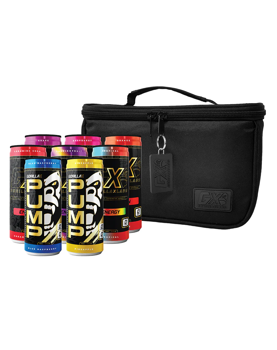 RTD Variety Pack + Cooler Bag by Gorilla X Labs
