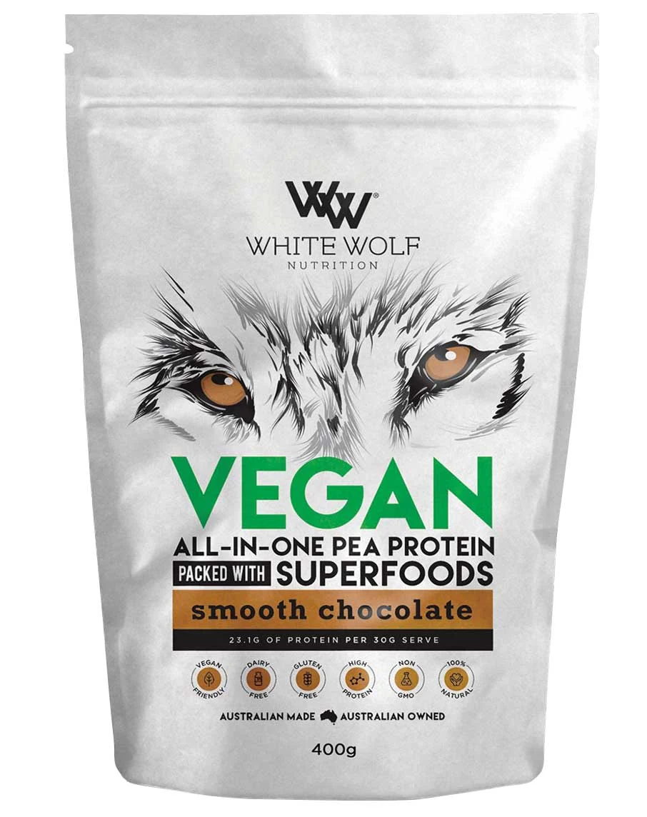 Vegan All-in-One Pea Protein by White Wolf Nutrition - Image 3